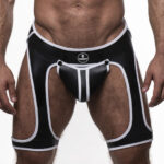 backless snax noir blanc