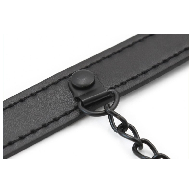 baillon anneau et pince tetons gag nip noir 2