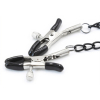 baillon anneau et pince tetons gag nip noir 3