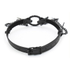 baillon anneau et pince tetons gag nip noir 5