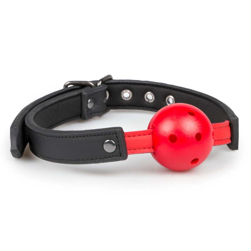 baillon avec boule rouge percee 3