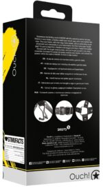 baillon avec crochet nasal gag cross noir 7