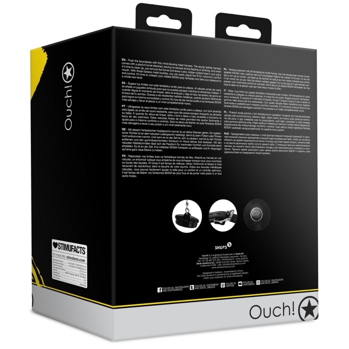 baillon avec entonnoir funnel gag 7