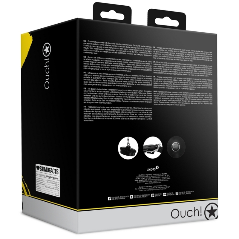 baillon avec entonnoir funnel gag 7