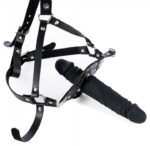 baillon avec gode strap dick 12cm 1