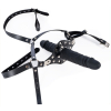 baillon avec gode strap dick 12cm 3