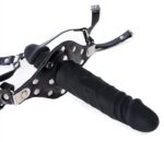 baillon avec gode strap dick 12cm 4