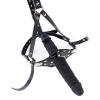 baillon avec gode strap dick 12cm 5