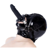 baillon avec gode strap dick 12cm 6