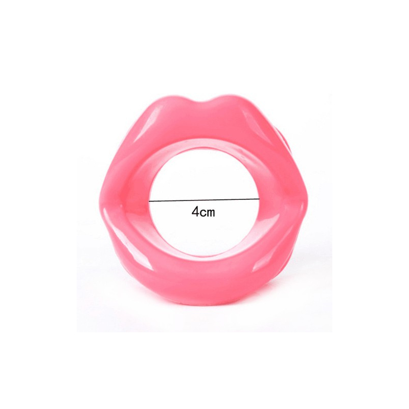 baillon bouche ouverte rose 3