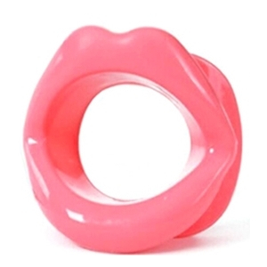 baillon bouche ouverte rose