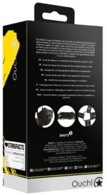 baillon boule avec crochet nasal gag noise noir 7