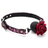baillon boule avec rose bud gag rose