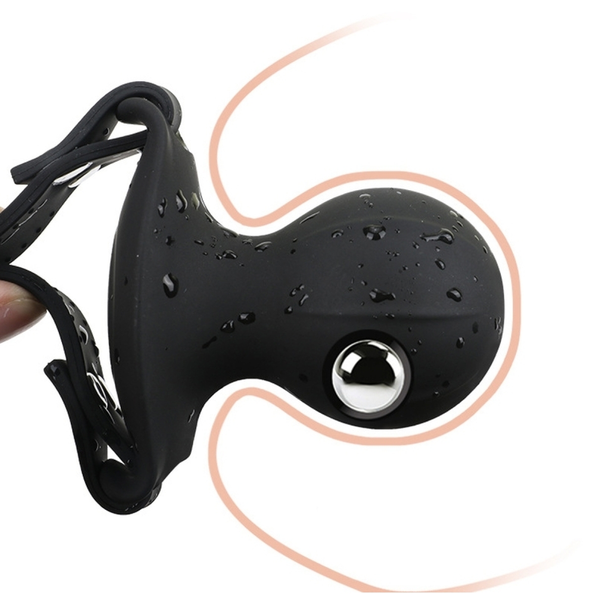 baillon boule electro shock ball 5 x 5cm 2