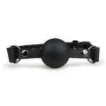 baillon boule en silicone noir 2