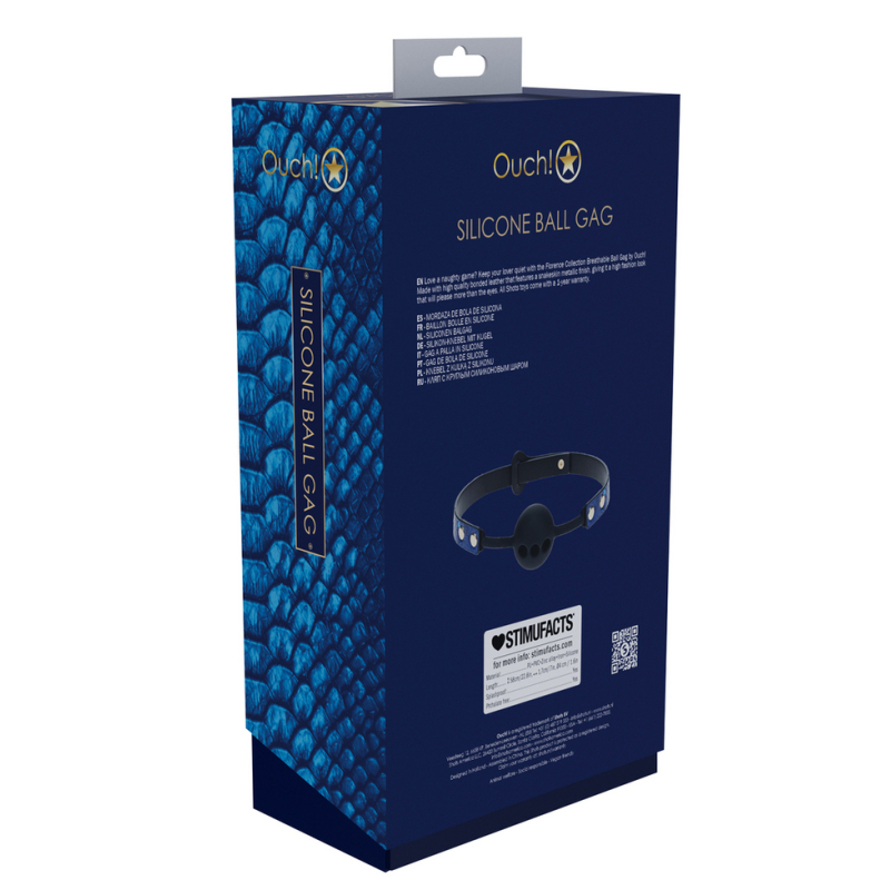 baillon boule florence 41mm bleu 2