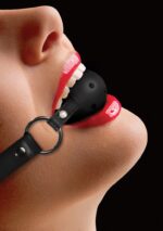 baillon boule gag strap noir 3