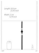 baillon boule gag strap noir 4