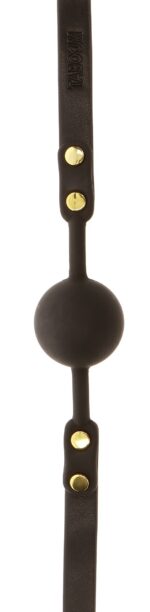 baillon boule gag vogue noir 3