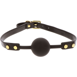 baillon boule gag vogue noir