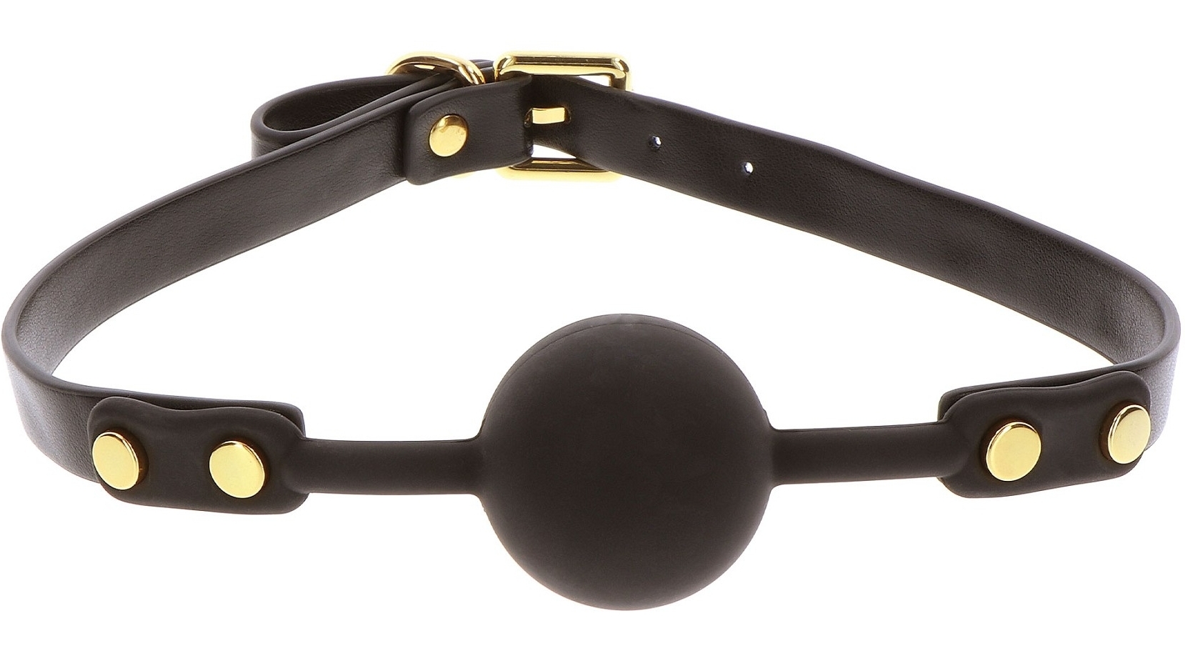 baillon boule gag vogue noir