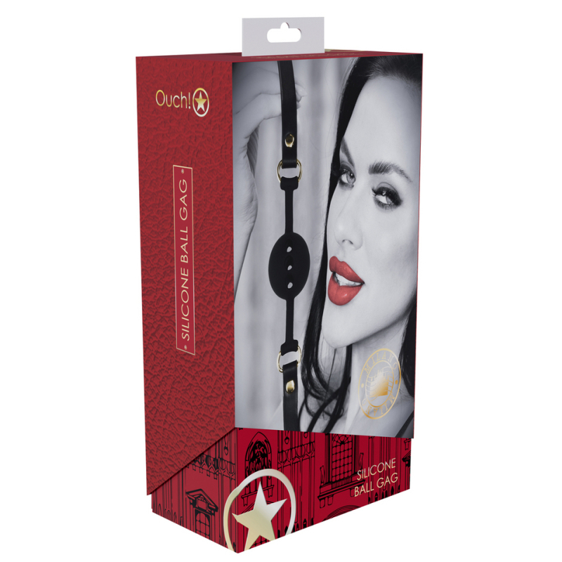 baillon boule milan 41mm noir et rouge 1