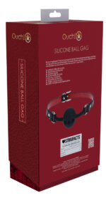 baillon boule milan 41mm noir et rouge 2