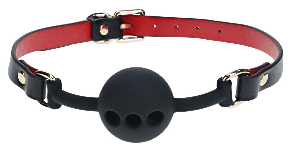 baillon boule milan 41mm noir et rouge