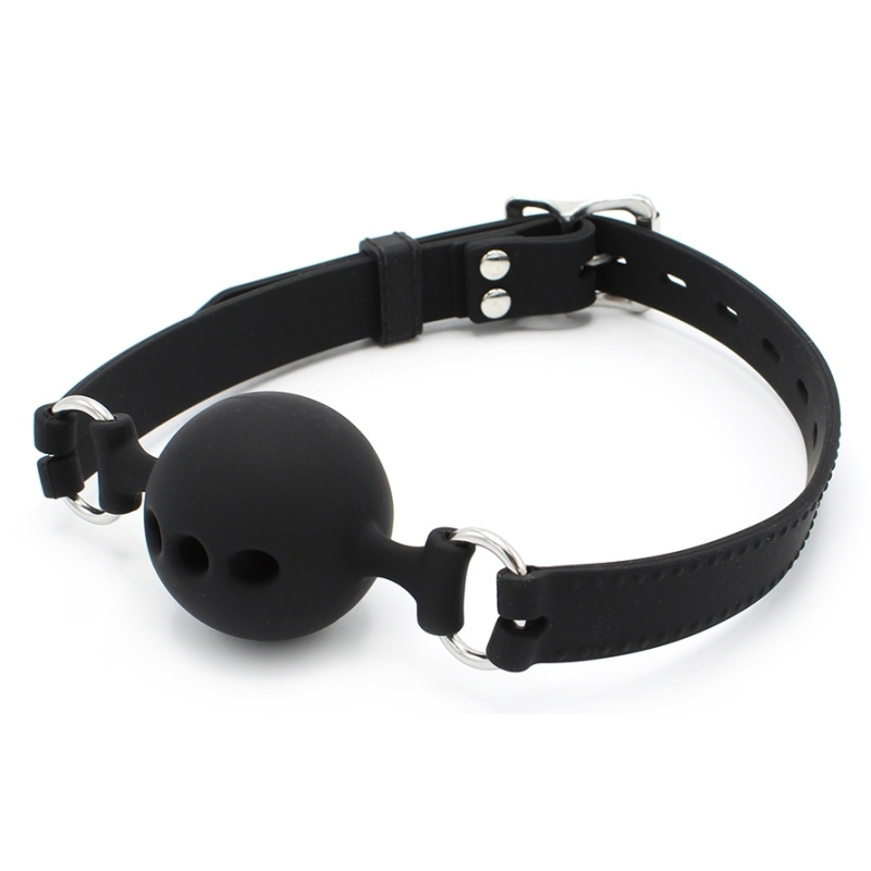 baillon boule percee ball gag 43mm