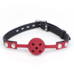 baillon boule percee breathfive 40mm bordeaux