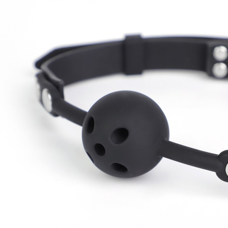 baillon boule percee breathfive 40mm noir 1