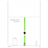 baillon boule phosphorescent glow 45mm 4
