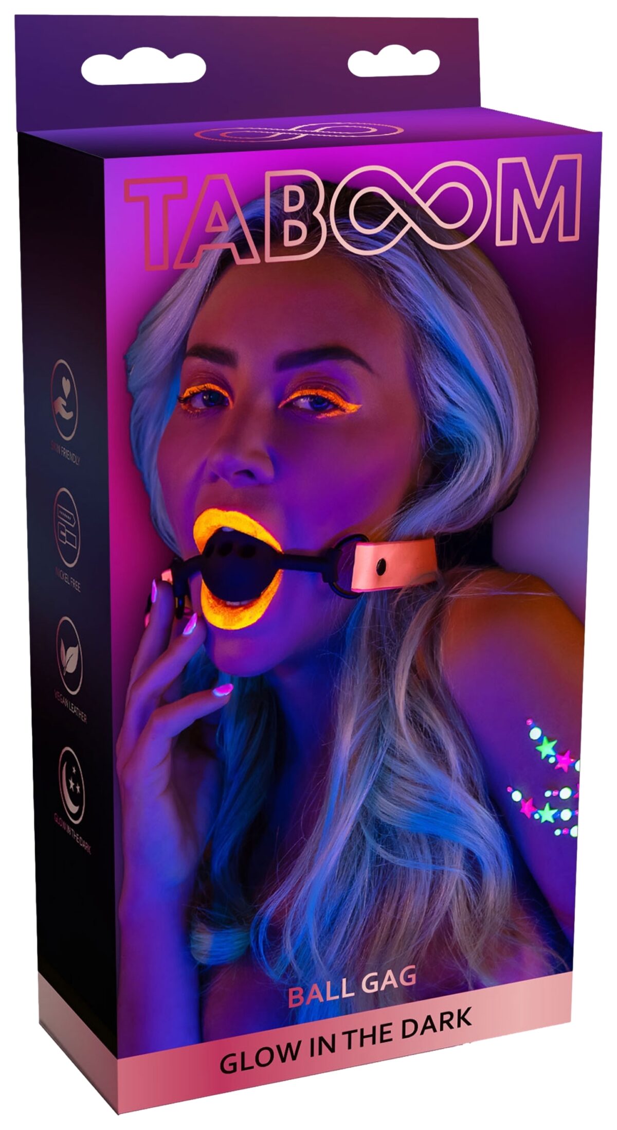 baillon boule phosphorescent glow pink taboom 40mm 1 scaled