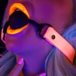 baillon boule phosphorescent glow pink taboom 40mm