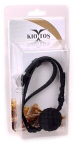 baillon boule pinecone silicone noir 1