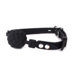 baillon boule pinecone silicone noir 2