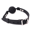 baillon boule pinecone silicone noir 3