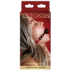 baillon boule silicone taboom 4cm noir rouge 1