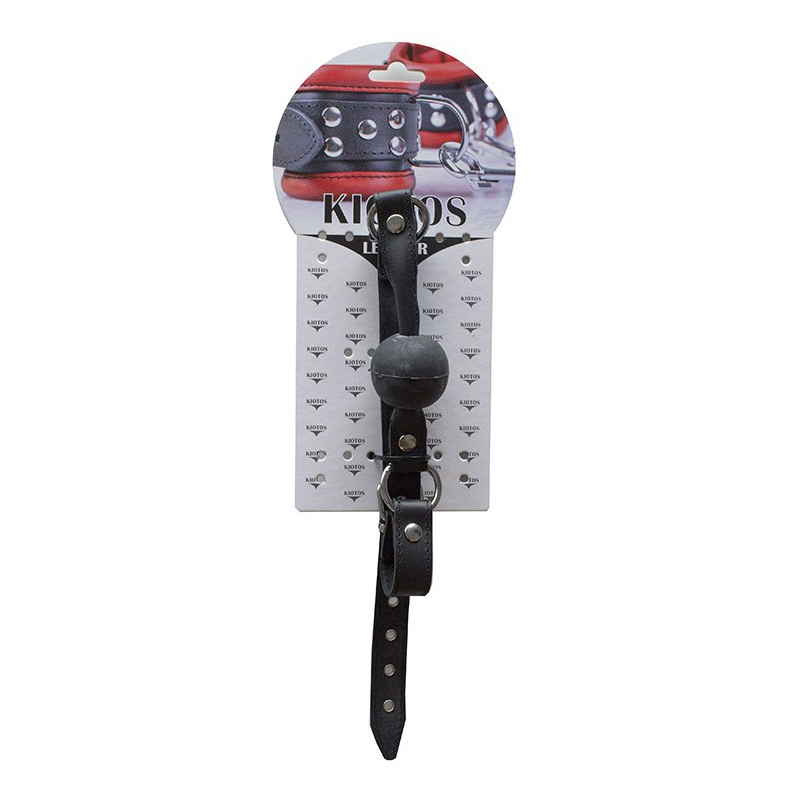 baillon boule simply gag 4cm noir 1