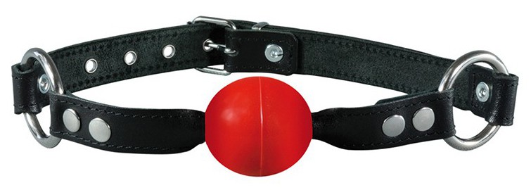 baillon boule simply gag 4cm rouge