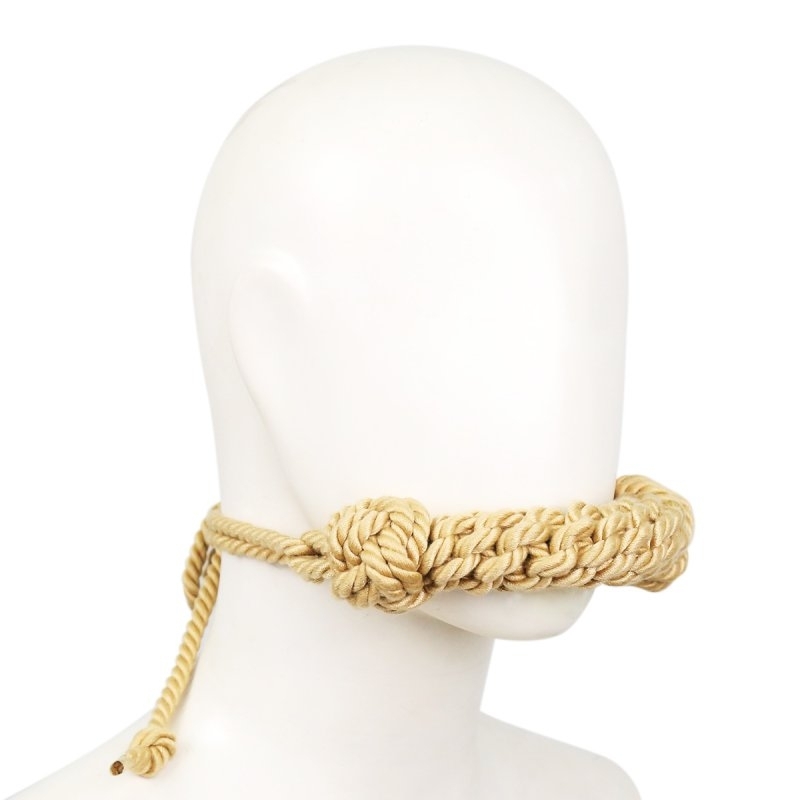 baillon cordage hemp gag 12cm