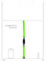 baillon cylindre phosphorescent glow 75cm 4