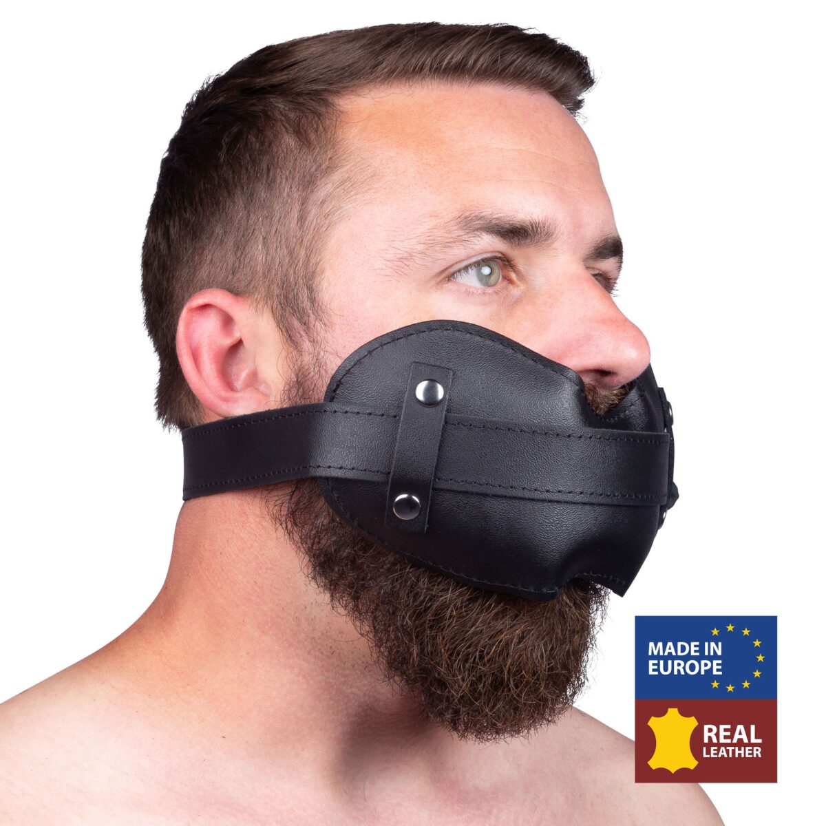 baillon en cuir pour esclave 3