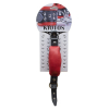 baillon en cuir silence stick rouge 1