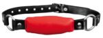 baillon en cuir silence stick rouge