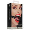 baillon en silicone ring gag 40mm noir 2