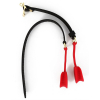 baillon en silicone zen open noir rouge 4