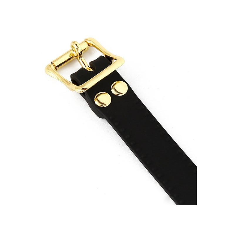 baillon en silicone zen open noir rouge 8