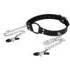 baillon et pinces tetons o ring 5cm 4