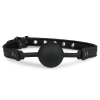 baillon flexible avec boule silicone noir 2